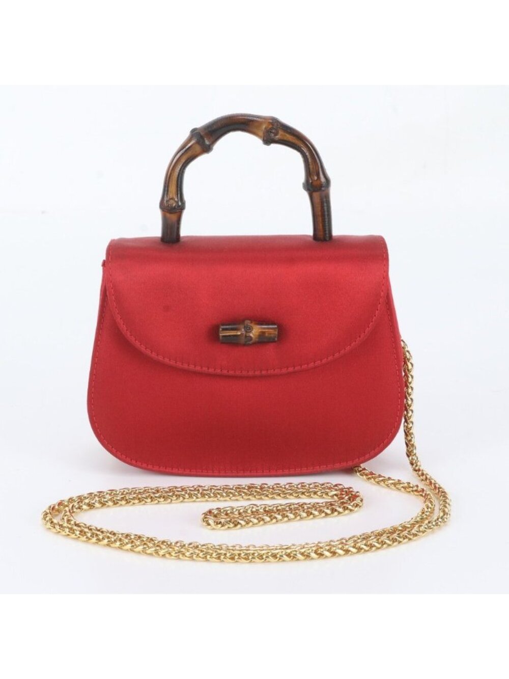 Gucci Bamboo Chain Shoulder Bag Crossbody